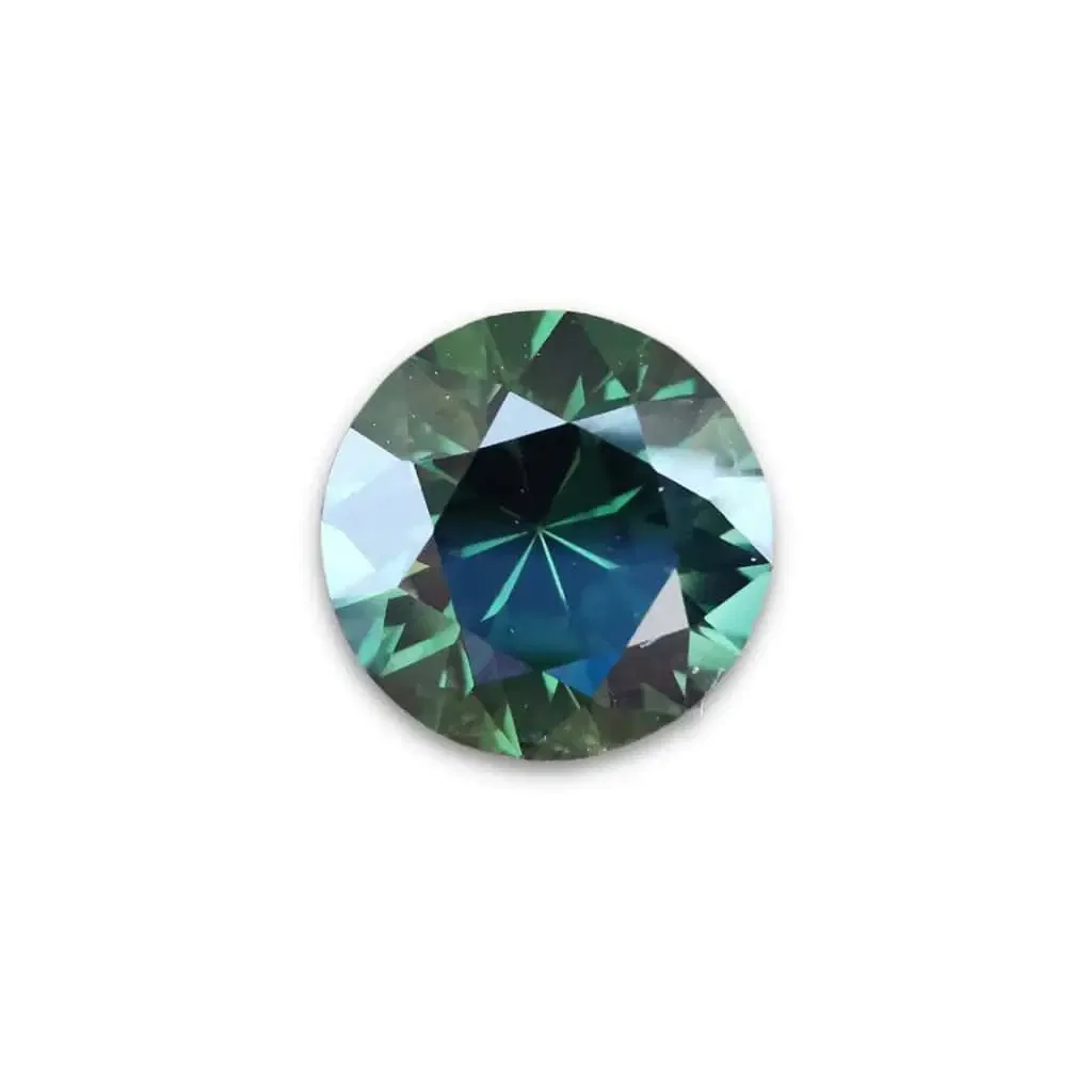2.57ct teal green sapphire | oval