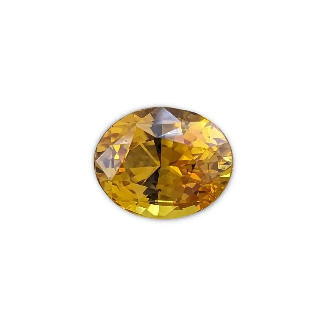 2.06ct Orange Sapphire | Oval