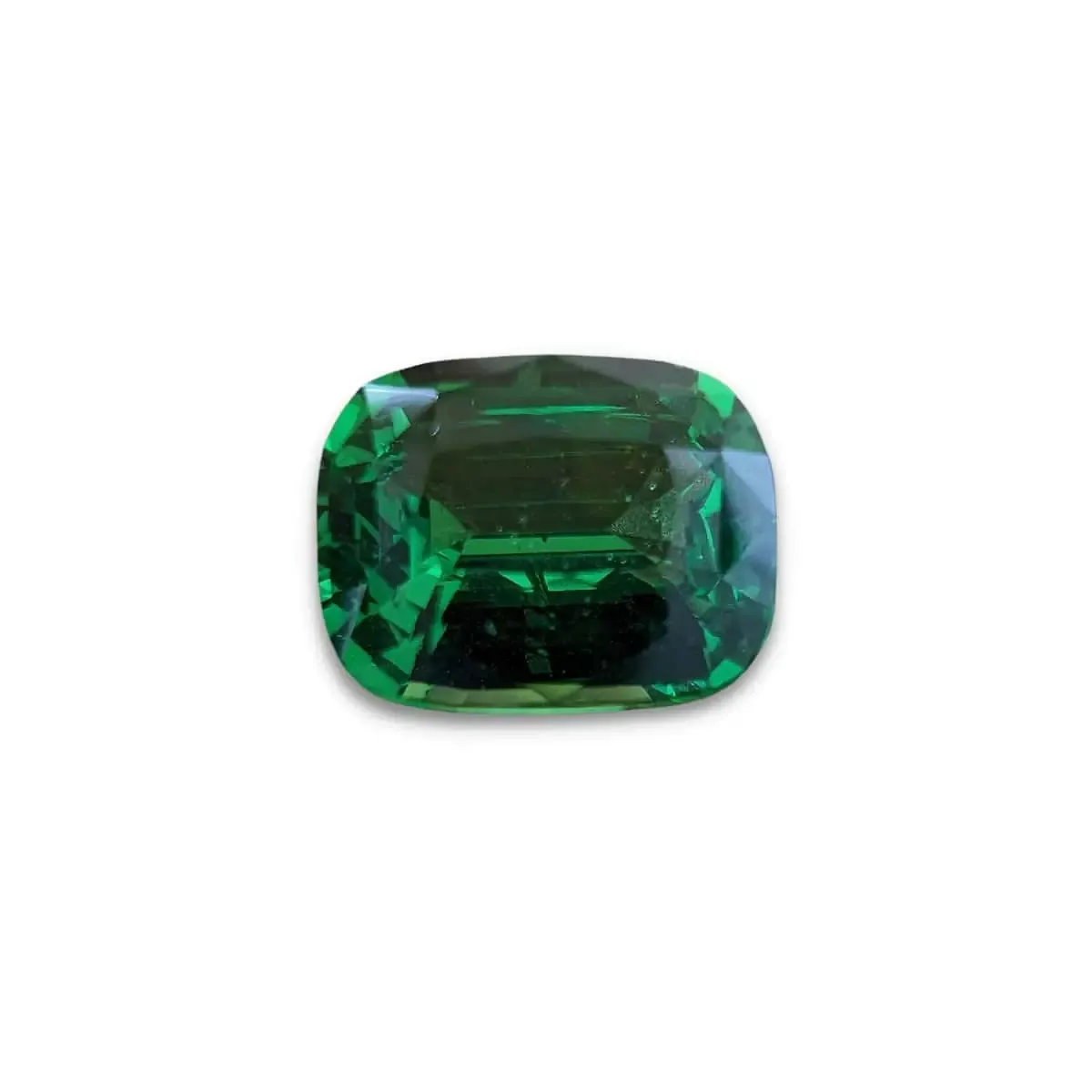 2.06ct Green Tsavorite Garnet | Cushion